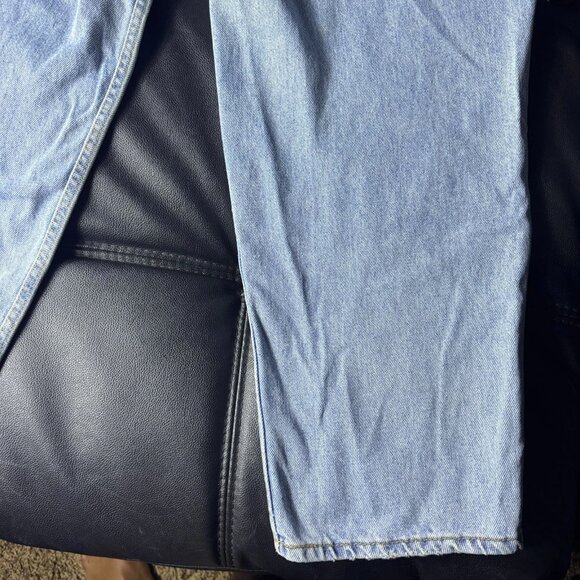 Levis 560 Men's Tapered Leg Jeans Blue Denim Comfort Baggy Light Wash W38 L32 - Picture 9 of 15